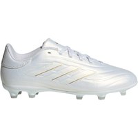 adidas Copa Pure 2 League FG Firm-Ground Fußballschuhe Kinder IG8733 - cloud white/cloud white/gold met. 33 von adidas performance