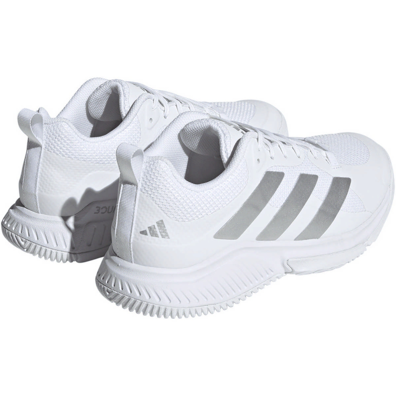 adidas Court Team Bounce 2.0 Handballschuhe Damen 01F7 - ftwwht/silvmt/greone 41 1/3 von adidas performance