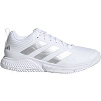 adidas Court Team Bounce 2.0 Handballschuhe Damen HR1235 - cloud white/silver met./grey one 44 adidas Court Team Bounce 2.0 Handballschuhe Damen HR1235 - cloud white/silver met./grey one 44 von adidas performance