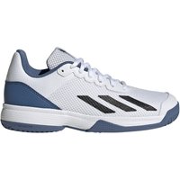 adidas Courtflash Tennisschuhe Kinder IG9536 - cloud white/core black/crew blue 34 von adidas performance