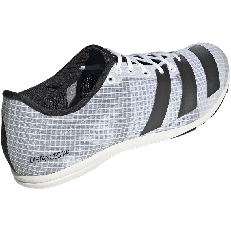 adidas DistanceStar Spike-Laufschuhe Herren GX6682 - cloud white/night met./core black 42 von adidas performance