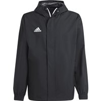 adidas Entrada 22 Allwetter Jacke Herren 095A - black L von adidas performance