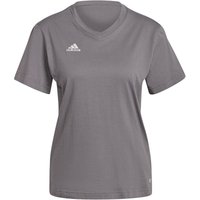 adidas Entrada 22 T-Shirt Damen HC0439 - team grey four XL von adidas performance