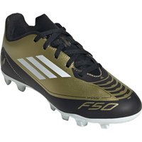 adidas F50 Club Messi FxG Multi-Ground Fußballschuhe Kinder 081A - goldmt/ftwwht/cblack 34 von adidas performance