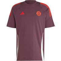 adidas FC Bayern München Tiro 24 T-Shirt 2024/25 Herren AEKD - shamar/red M von adidas performance