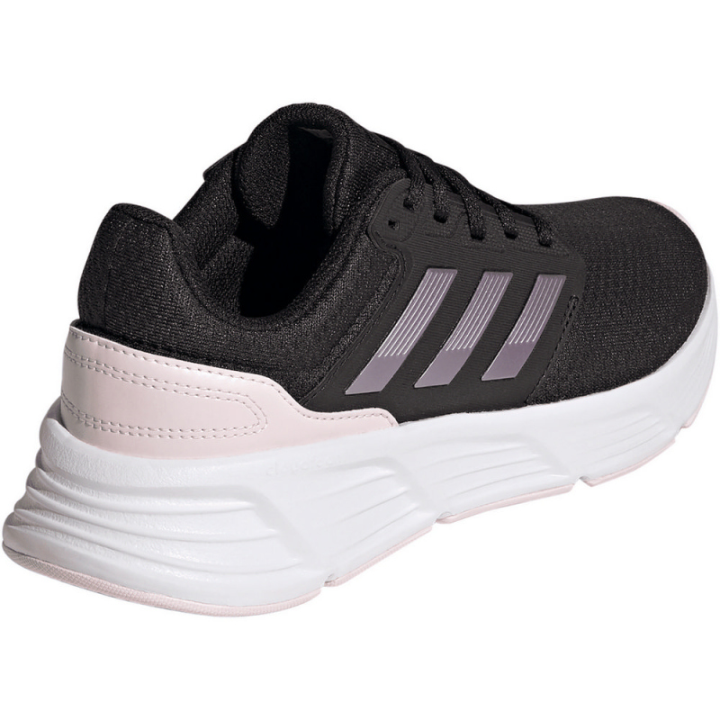 adidas Galaxy 6 Laufschuhe Damen GW4132 - core black/matt purple met./almost pink 40 von adidas performance