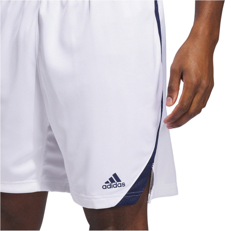 adidas Icon Squad Basketballshorts Herren 001A - white/navblu XXL von adidas performance