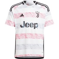 adidas Juventus Turin Auswärtstrikot Kinder 2023/24 001A - white 140 von adidas performance