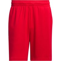 adidas Legends 3-Streifen Basketballshorts Herren IR5556 - better scarlet/aurora black L/9" von adidas performance