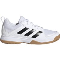 adidas Ligra 7 Indoor Hallenschuhe Kinder FZ4680 - cloud white/core black/cloud white 32 von adidas performance