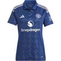 adidas Manchester United Auswärtstrikot 2024/25 Damen IT1960 - night indigo S von adidas performance