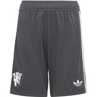 adidas Originals Manchester United Ausweichshorts 2024/25 Kinder IY7800 - carbon 176 von adidas Originals