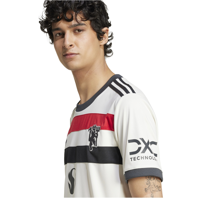 adidas Originals Manchester United Ausweichtrikot 2024/25 Herren IY7806 - off white L von adidas Originals