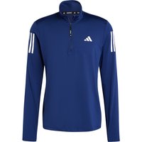 adidas Own The Run 1/2-Zip Lauf-Sweatshirt Herren 043A - dkblue XXL von adidas performance