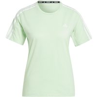 adidas Own The Run 3-Streifen Laufshirt Damen IN8334 - semi green spark S von adidas performance