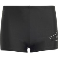 adidas Performance Big Bars Badehose Jungen 095A - black 104 von adidas performance