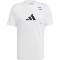 adidas Performance Category Graphic Handball Trainingsshirt Herren IY2447 - white XS von adidas performance