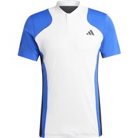 adidas Performance HEAT.RDY Freelift Pro Tennis Poloshirt Herren 001A - white/lucblu/black M von adidas performance