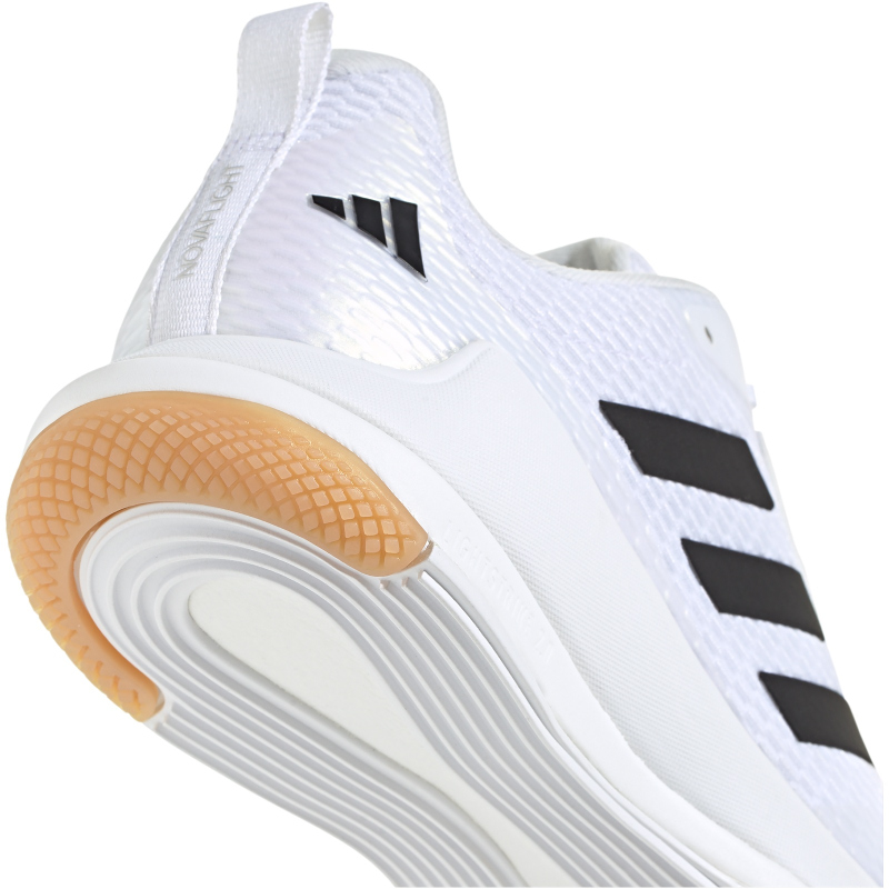 adidas Performance Novaflight 2 Hallenschuhe Herren 01F7 - ftwwht/cblack/ftwwht 43 1/3 von adidas performance