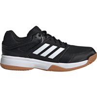 adidas Performance Speedcourt Volleyballschuhe Damen A0QM - cblack/ftwwht/gum10 39 1/3 von adidas performance