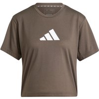 adidas Performance Train Essentials Big Logo Performance Trainingsshirt Damen AEDR - shaoli S von adidas performance