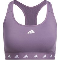 adidas Powerreact Medium-Support Techfit Sport-BH Damen IT6642 - shadow violet M A-C von adidas performance