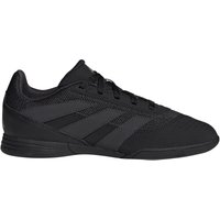 adidas Predator Club IN Hallen-Fußballschuhe Sala Kinder A0QM - cblack/cblack/carbon 33.5 von adidas performance