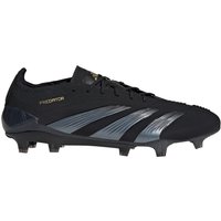 adidas Predator Elite FG Firm-Ground Fußballschuhe Herren A0QM - cblack/carbon/goldmt 39 1/3 von adidas performance