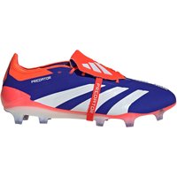 adidas Predator Elite FG Fußballschuhe Herren IF6442 - lucid blue/cloud white/solar red 44 2/3 von adidas performance