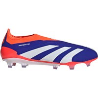 adidas Predator Elite Laceless FG Firm-Ground Fußballschuhe Herren IF6447 - lucid blue/cloud white/solar red 40 von adidas performance