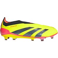 adidas Predator Elite Laceless Firm-Ground Fußballschuhe Herren IE2366 - team solar yellow 2/core black/solar red 41 1/3 von adidas performance