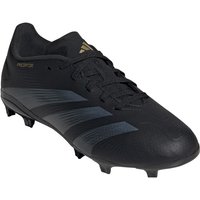 adidas Predator League FG Firm-Ground Fußballschuhe Kinder IF6353 - core black/carbon/gold met. 35.5 von adidas performance