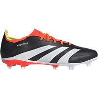 adidas Predator League FG Fußballschuhe Herren IG7762 - core black/cloud white/solar red 42 2/3 von adidas performance