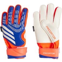 adidas Predator Match Torwarthandschuhe mit Fingersave Kinder AETB - lucblu/solarred/white 5 von adidas performance