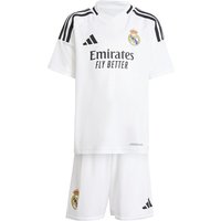 adidas Real Madrid Heim Minikit 2024/25 Kinder IT5175 - white 116 von adidas performance