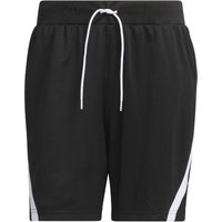 adidas Performance Select Mesh Basketballshorts Herren 095A - black/white M/5" von adidas performance