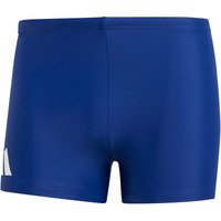 adidas Solid Boxer-Badehose Herren 043A - dkblue/white 7 (M/L) von adidas performance