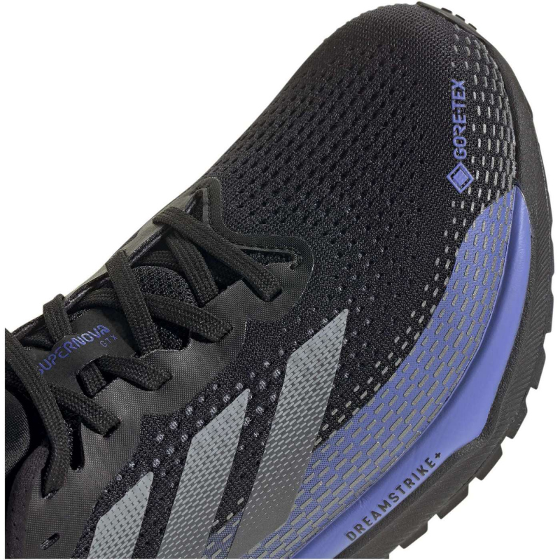 adidas Supernova GORE-TEX Laufschuhe Herren ID6307 - core black/grey/cobalt blue 45 1/3 von adidas performance