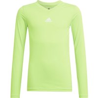 adidas Team Base langarm Funktionsshirt Kinder team solar green 116 von adidas performance