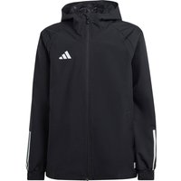 adidas Tiro 23 Competition Allwetterjacke Kinder HK7659 - black 152 von adidas performance