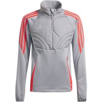 adidas Tiro 24 Winterized 1/4-Zip Trainingsoberteil Kinder 150A - lightonix/shockred 176 von adidas performance