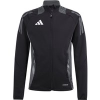 adidas Tiro24 Competition Trainingsjacke Kinder 095A - black/tmdrgr 116 von adidas performance