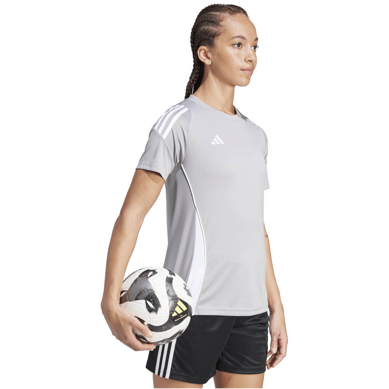 adidas Tiro24 Fußballtrikot Damen IS1025 - team mid grey/white XL von adidas performance