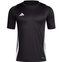 adidas Tiro24 Fußballtrikot Herren 095A - black/white L von adidas performance