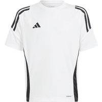 adidas Tiro 24 Fußballtrikot Kinder IS1033 - white/black 164 von adidas performance