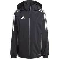 adidas Tiro 24 Regenjacke Damen IP6668 - black/white XS von adidas performance