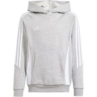 adidas Tiro24 Sweat-Hoodie Kinder 83F7 - mgreyh/white 140 von adidas performance