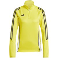 adidas Tiro24 Training-Sweatshirt Damen IR9386 - team yellow/white L von adidas performance