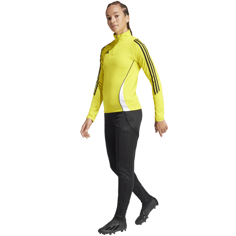 adidas Tiro24 Training-Sweatshirt Damen IR9386 - team yellow/white S von adidas performance