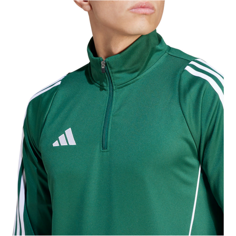 adidas Tiro24 Training-Sweatshirt Herren AD8T - drkgrn/white L von adidas performance